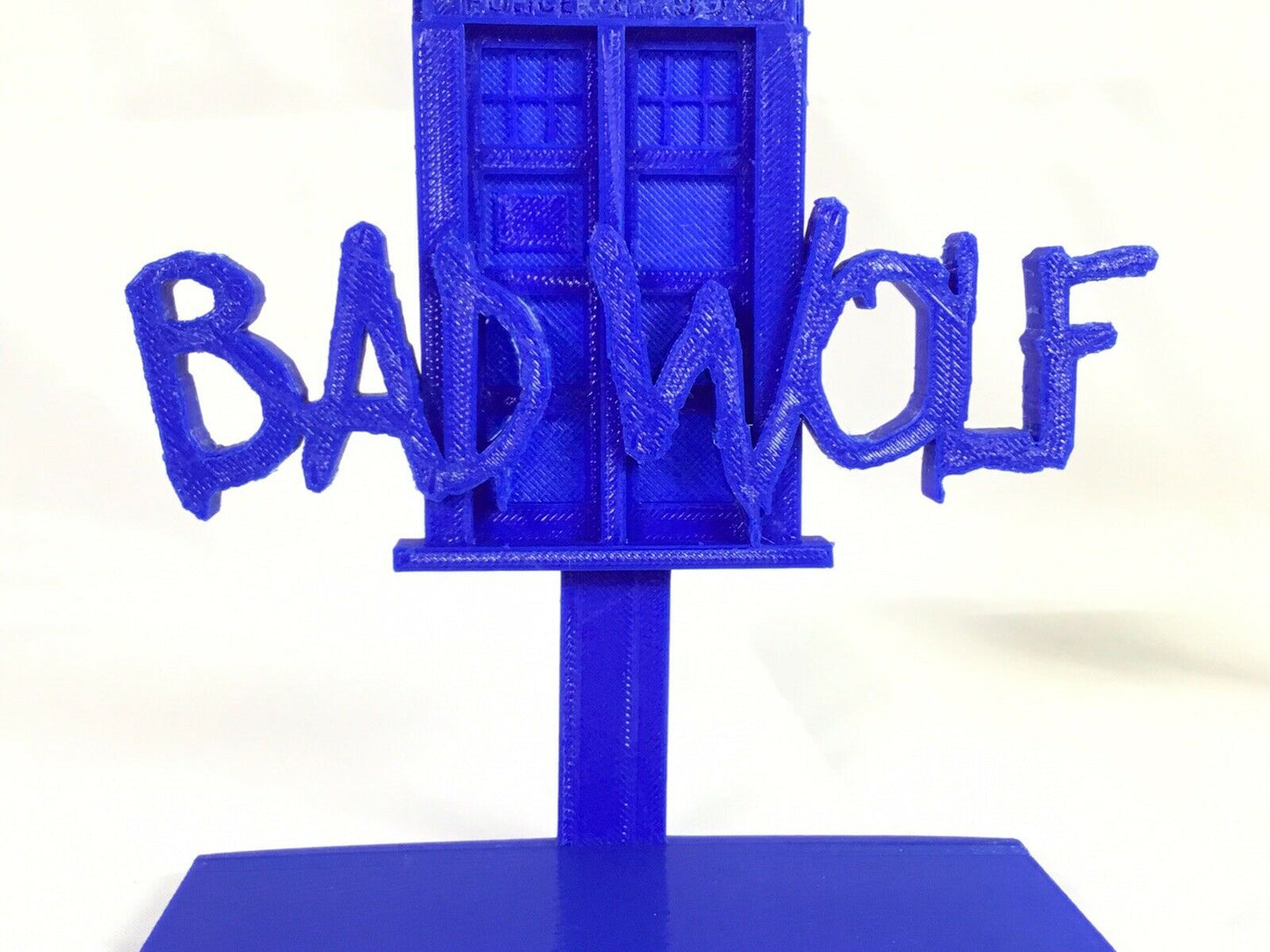 Bad Wolf Doctor Who FAN ART Display Sign POP Dorbz Wobblers Collectibles Dr Who