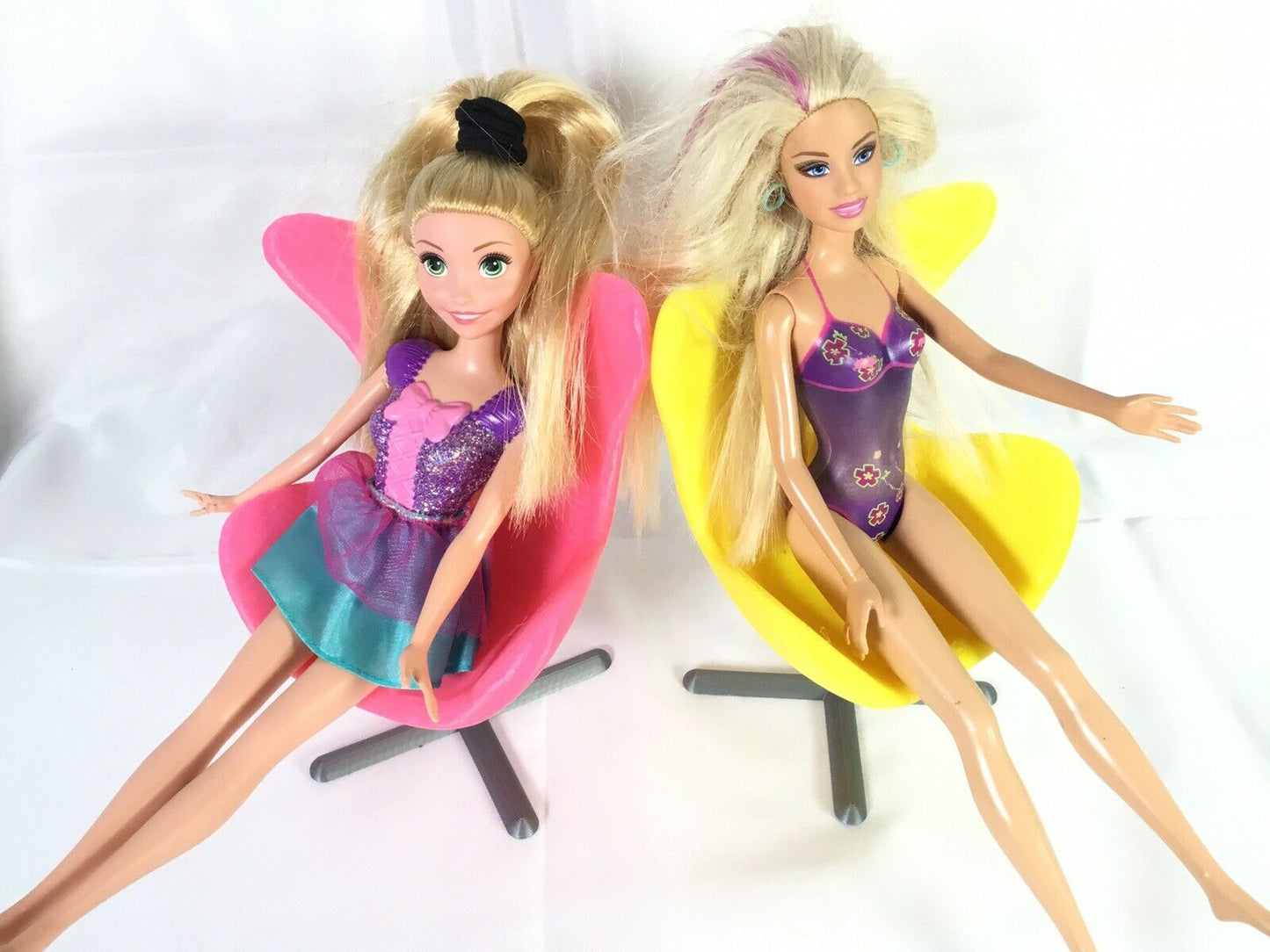 SSWI Doll House Compatible Custom Modern Swivel Chair Stools Dolls Dream