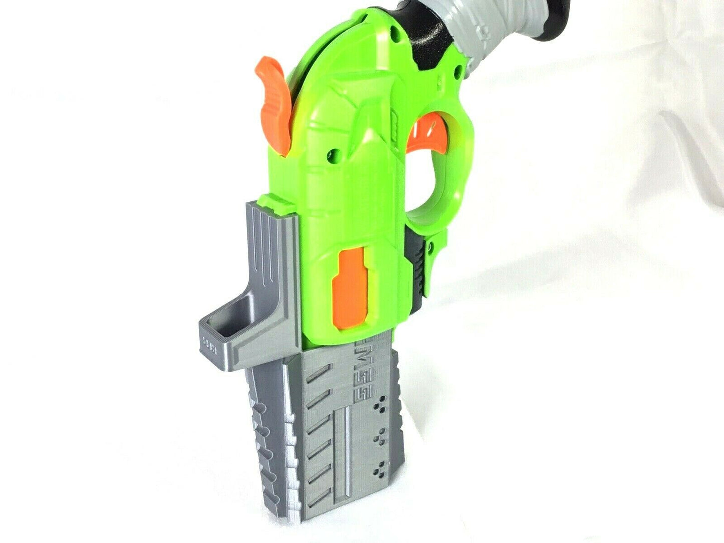 SSWI Modded Nerf DoubleStrike KIYZO Tactical Barrel And Iron Site Double Strike