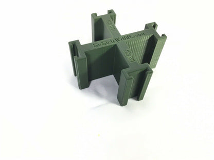 Nerf Compatible SSWI QUAD Tactical Rail Connector Joiner 4 Guns Side by Side