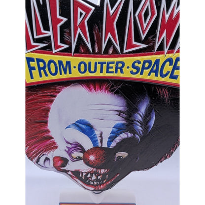 New Killer Klowns From Outer Space 9” Raised Ink Custom Display Sign
