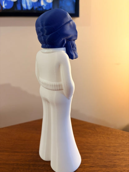 Frozen Charlotte Jack White Collectible Figurine 10" Tall, Solid