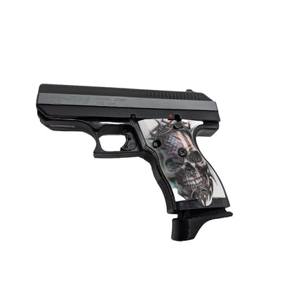 SSWI Custom American Skull Grips for Hi-Point C-9, CF-380 / 9mm & .380 HiPoint