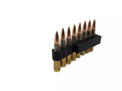 4, 6, 8 or 10 Tactical .7.62 mm or .308 WIN AMMO HOLDER Vest / Belt Clip Rounds