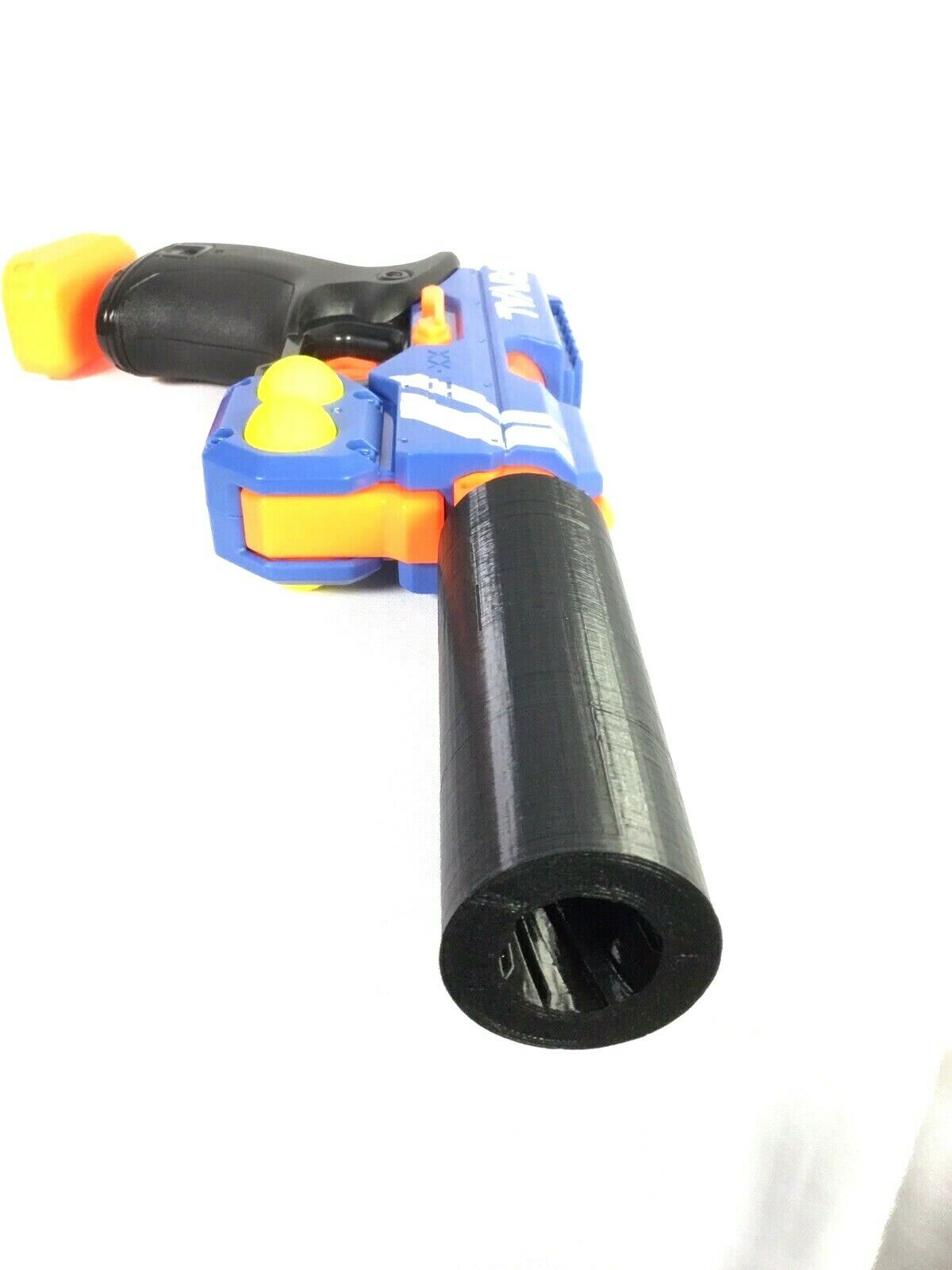 SSWI for Nerf Rival Knockout to Mega Dart Removable Barrel Tool With Silencer