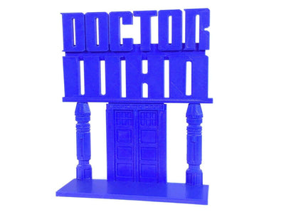 Doctor Who Tardis FAN ART Display Sign POP Dorbz Wobblers Collectibles Dr Who