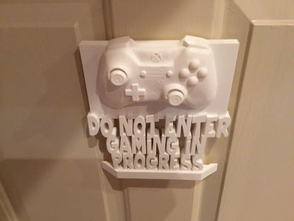 SSWI X-Box Do Not Disturb Door Sign or Display Stand Gamer for XBOX X BOX