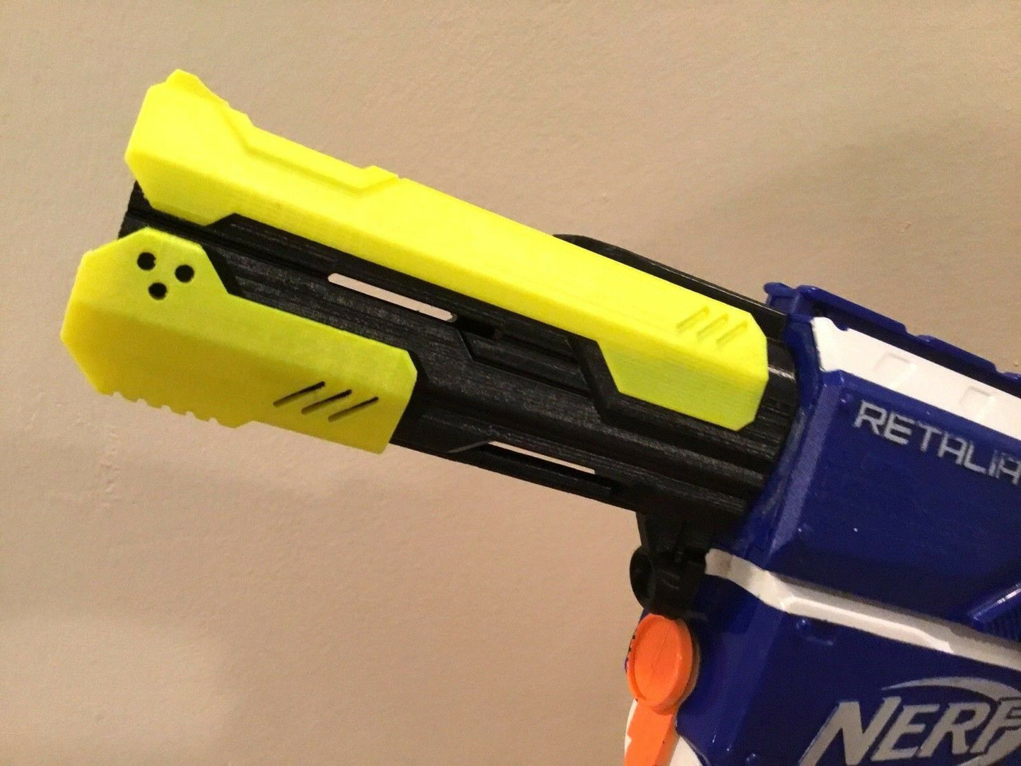 SSWI (ANY COLORS) Custom Barrel Twist On Nerf RapidStrike Stryfe Modulus More