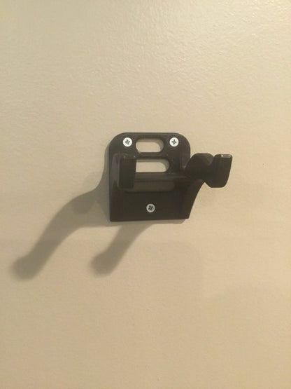 New Guitar / Bass Wall Display Hanger Mount Holder Bracket & Guitar Pick Shelf