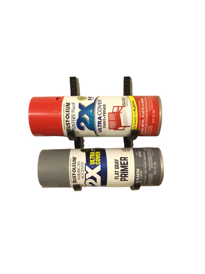 SSWI Wall Mount Spray Can Holder, Rattle Can, Compressed Air, Lubricant Sprays