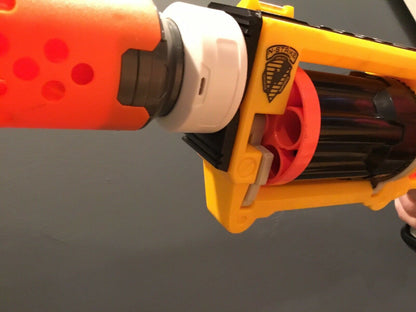Nerf Maverick Compatible Barrel Muzzle Adapter Attachment ONLY - Easy SSWI MOD