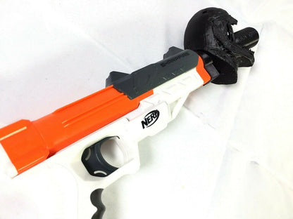 Nerf SharpFire Venom Barrel Suppressor Attachment Extension Mod - Easy Slide On