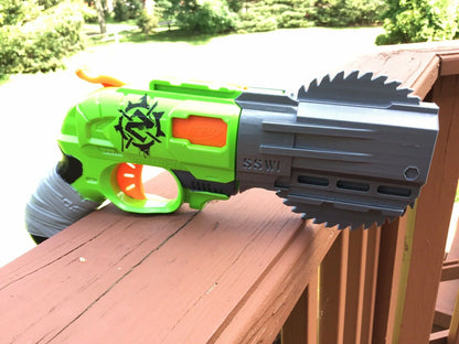 SSWI Modded Nerf DoubleStrike SHREDDER Tactical Barrel - Double Strike Mods