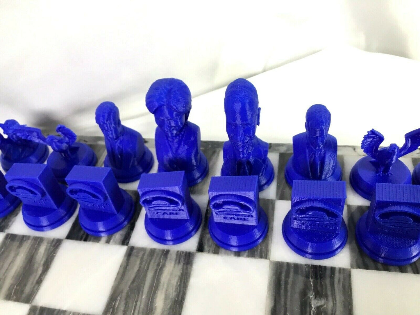 Political Chess Chess Set - Democrats vs Republicans - President, MAGA - OBAMA