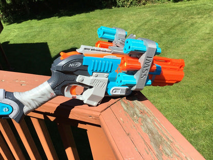 Nerf Compatible 6 Shell MOD Attachment for Zombie Strike Sledge Fire SledgeFire