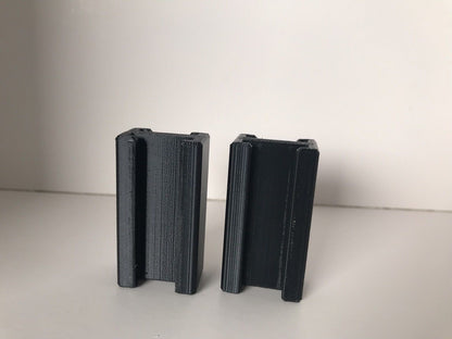 2 Pack Nerf Compatible Tactical Rail Connector Joiner, Connect Two Guns Together