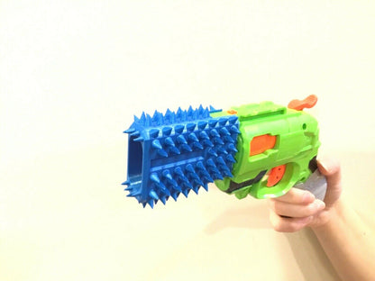 SSWI Modded Nerf DoubleStrike Porcupine Spiked Tactical Barrel Double Strike