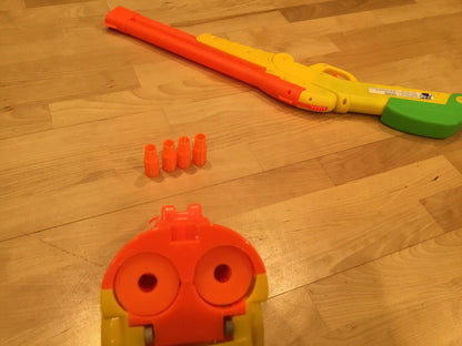 Buzz Bee Compatible Shotgun Rifle DoubleShot Soft Dart Blaster Reloadable Shells