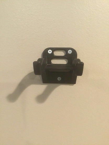 New Guitar / Bass Wall Display Hanger Mount Holder Bracket & Guitar Pick Shelf