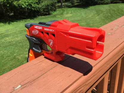 SSWI Nerf Mega Bigshock (JUDGE) Tactical Barrel - Custom Mod (Barrel Only)
