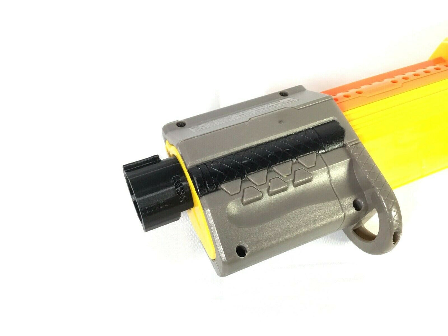 Extended Barrel Muzzle Brake Plate Adapter ONLY For Nerf Alpha Trooper Any Color