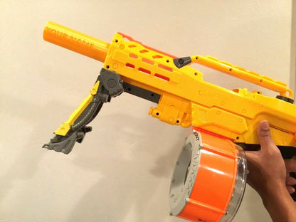 Custom Engraved ANY COLOR Twist on Barrel NERF RapidStrike Stryfe Modulus & more