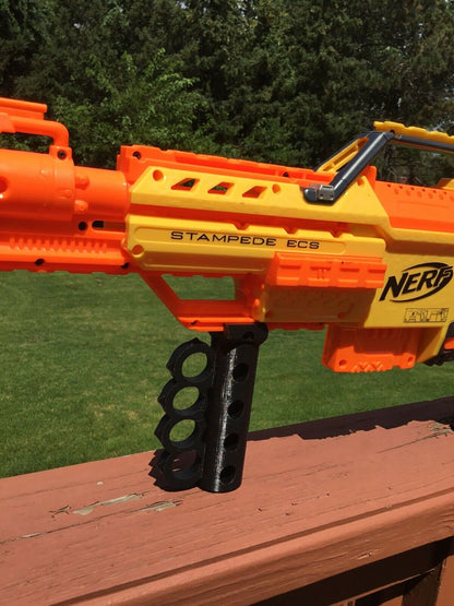 SSWI Custom Nerf Compatible Tactical non Brass Knuckles Fore Grip Front Handle