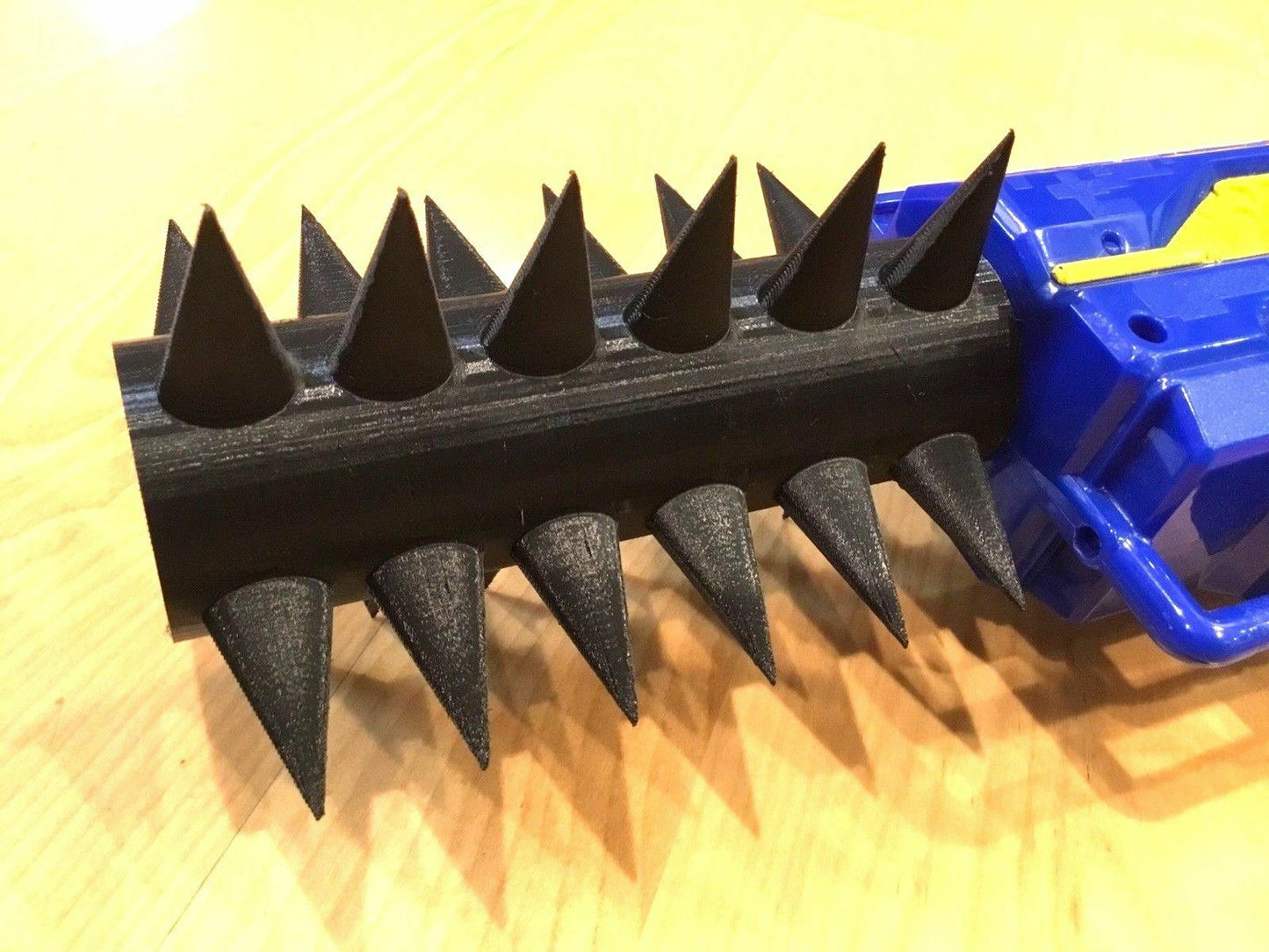 Tactical SPIKED Barrel Twist On Extension Attachment Nerf Stryfe Modulus More