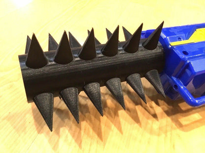 Tactical SPIKED Barrel Twist On Extension Attachment Nerf Stryfe Modulus More