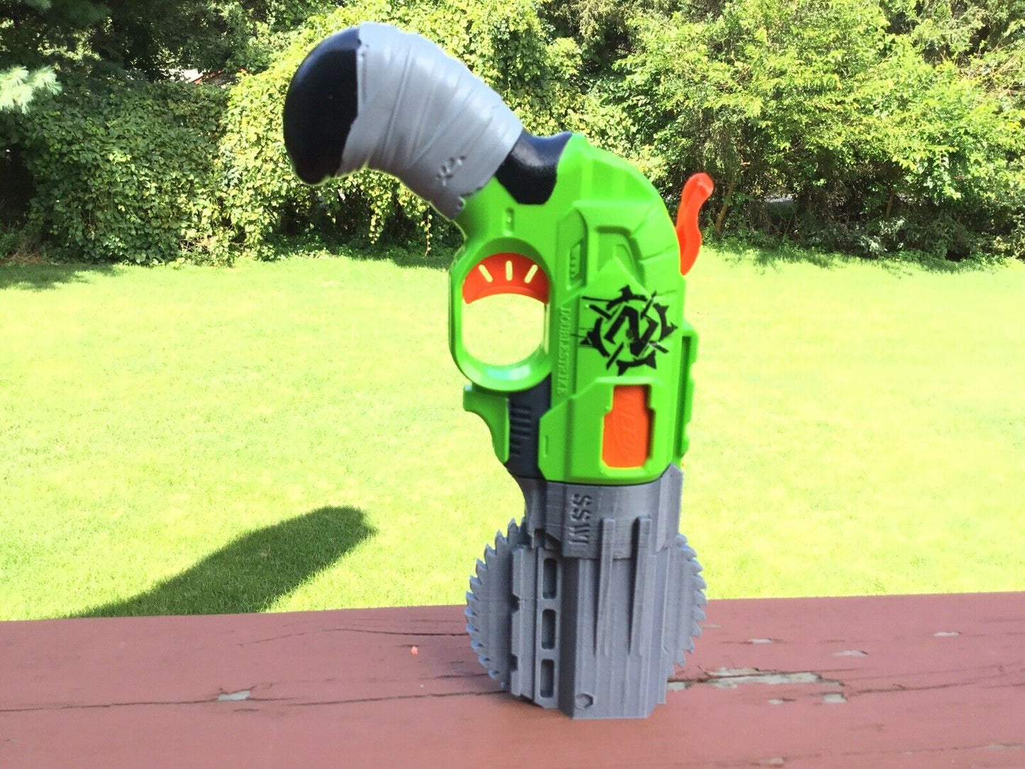 SSWI Modded Nerf DoubleStrike SHREDDER Tactical Barrel - Double Strike Mods