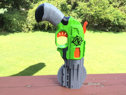 SSWI Modded Nerf DoubleStrike SHREDDER Tactical Barrel - Double Strike Mods