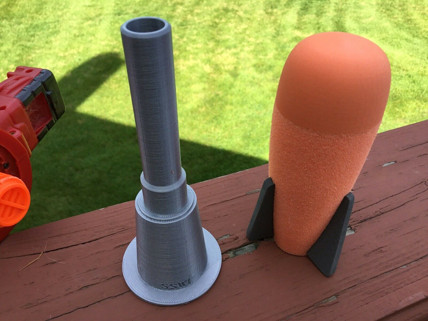 SSWI NERF Compatible N-Strike TITAN to Demolisher Missile High Powered Adapter