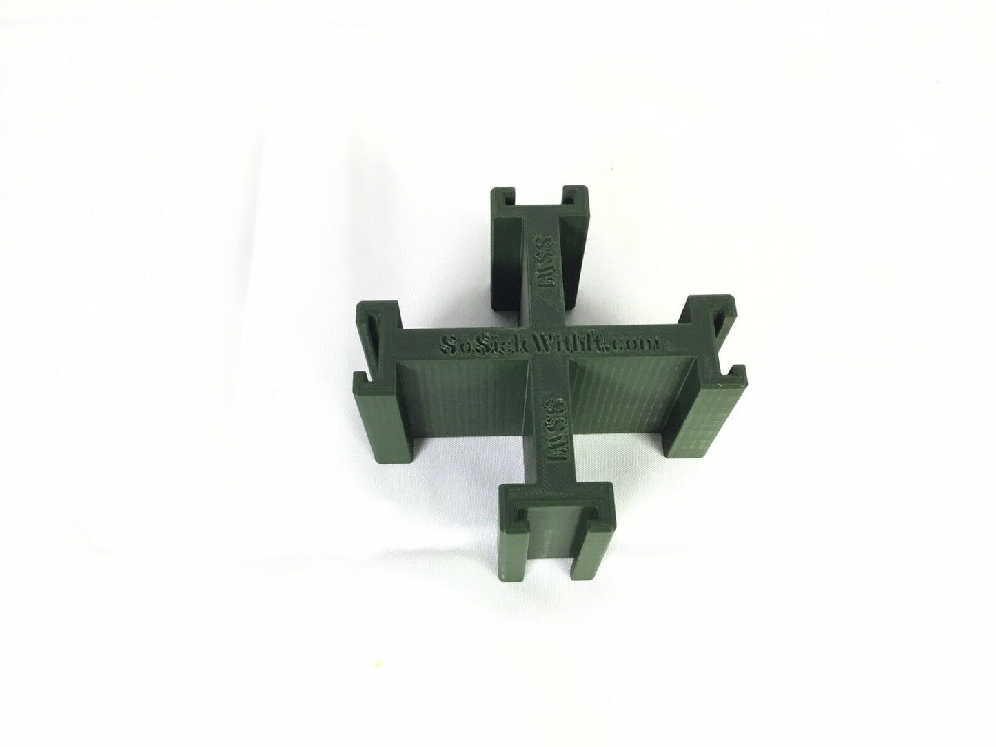 Nerf Compatible SSWI QUAD Tactical Rail Connector Joiner 4 Guns Side by Side