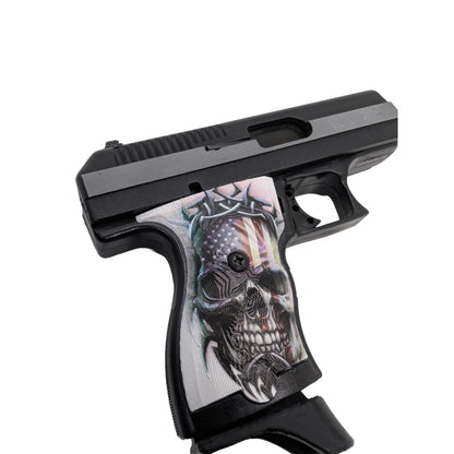 SSWI Custom American Skull Grips for Hi-Point C-9, CF-380 / 9mm & .380 HiPoint
