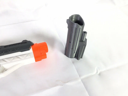 Nerf SharpFire Barrel (Body Count) Attachment Extension Mod - Easy Slide On