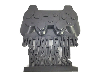 SSWI PlayStation Gaming Door Sign Display Stand Gamer for PS Play Station