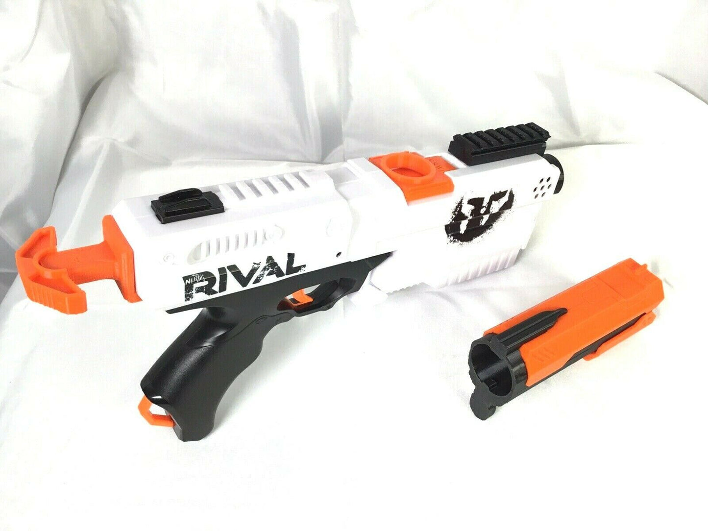 Modded Nerf KRONOS Blaster Rival - Door Del, Spring Space, Barrel, T-Pull MORE!