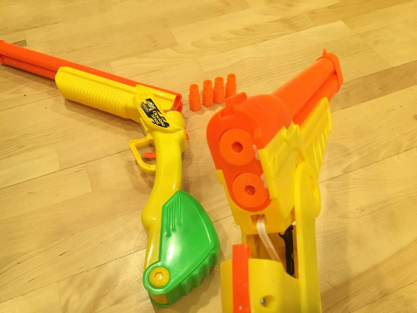 Buzz Bee Compatible Shotgun Rifle DoubleShot Soft Dart Blaster Reloadable Shells
