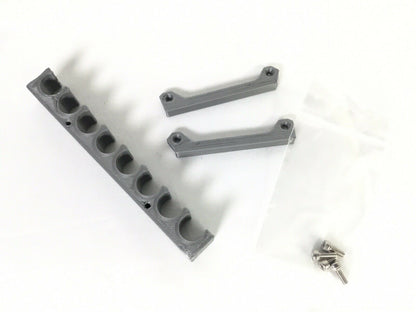 SSWI Nerf Compatible Tactical Rail Ammo Holder Holds 6, 8 or 10 Darts Universal