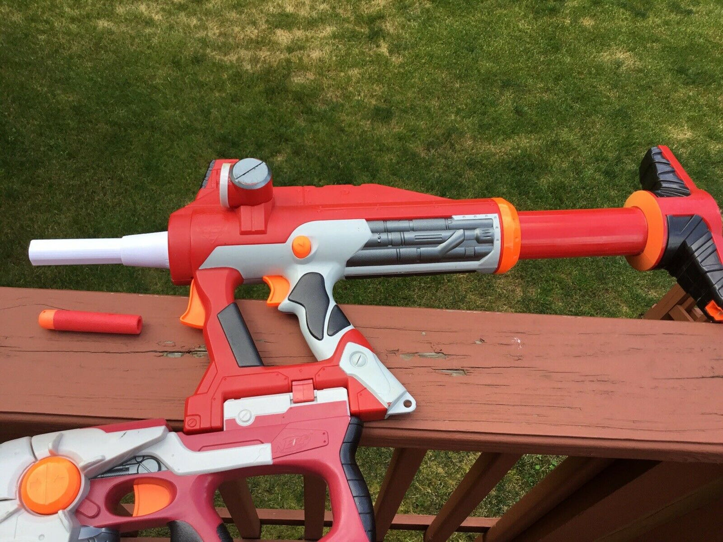 SSWI NERF Compatible N-Strike TITAN AS-V1 to MEGA Dart High Powered Adapter