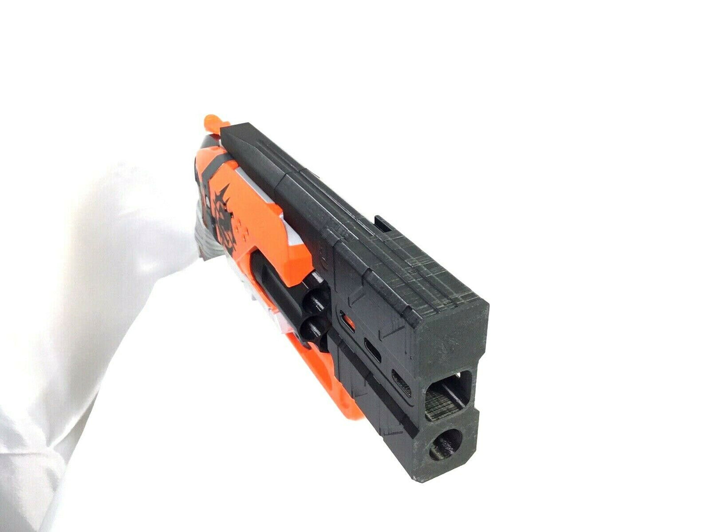 SSWI Custom Tactical 'People Mover' Barrel Mod For Nerf HammerShot - Hammer Shot