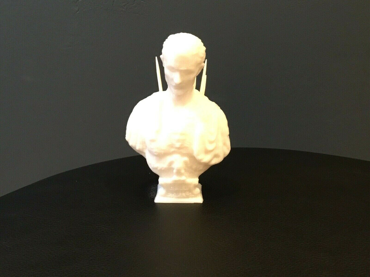 Julius Caesar Ides of March Tooth Pick Holder Sculpture Toothpick Display Gift