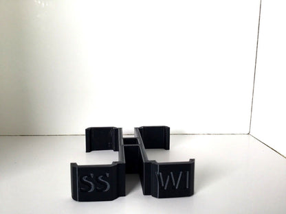 SSWI Nerf Gun Dual Magazine / Clip Holder for Dart Clips Holds 2 Mags Any COLOR