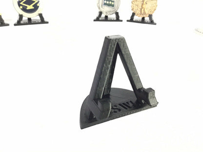 SSWI Sturdy Solid Coin Metal Minerals Display Stand Easel Holder USA All Colors