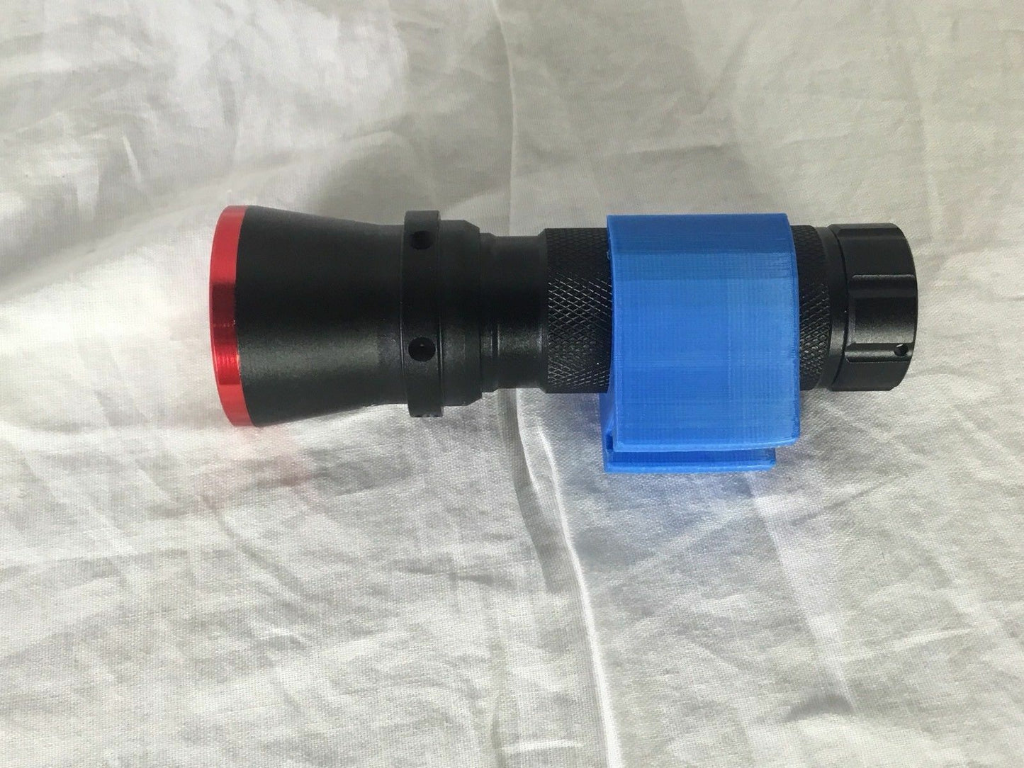 Nerf Compatible Flashlight Rail Mount Unit and LED Flash Light (Combo) Any COLOR
