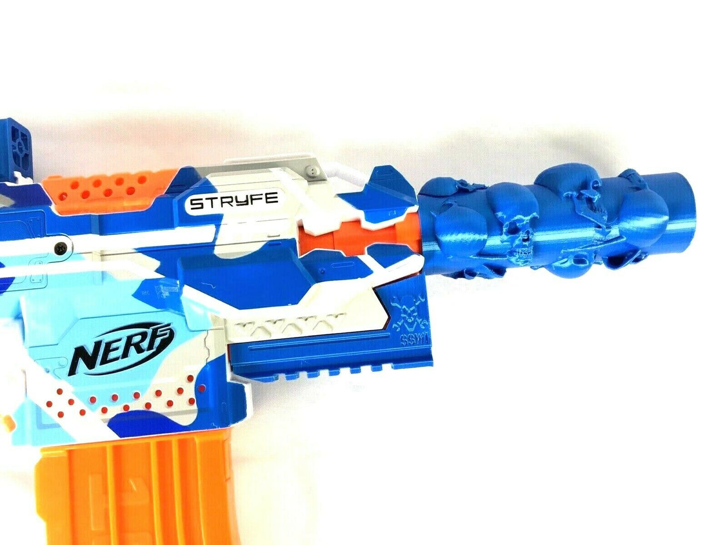 SSWI Bone Collector Twist on Barrel for NERF RapidStrike Stryfe Modulus & more