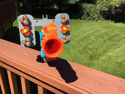 Nerf Compatible 6 Shell MOD Attachment for Zombie Strike Sledge Fire SledgeFire