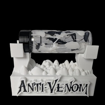 Anti-Venom Symbiote V2 Contained in a Glass Vial w/ Custom Display Stand CosPlay