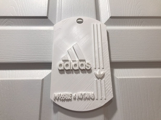 ADIDAS Dog Tag Door or Wall Sign