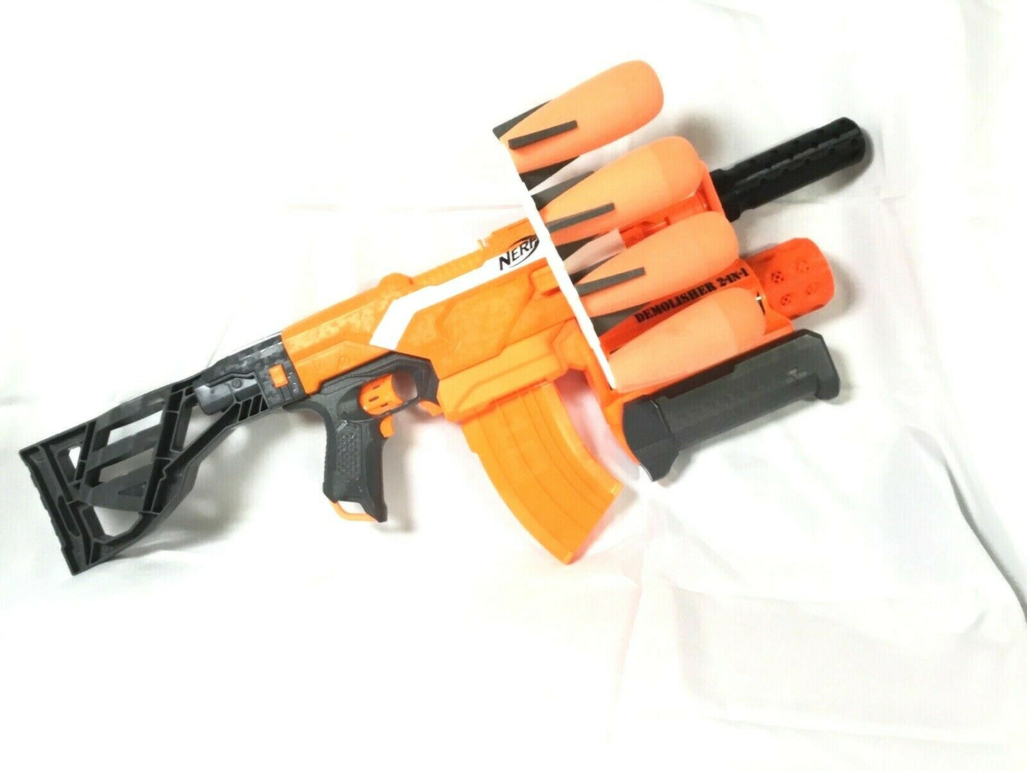 SSWI Demolisher Missile Rocket Mod Tactical Rail Ammo Holder Holds 4 Rounds
